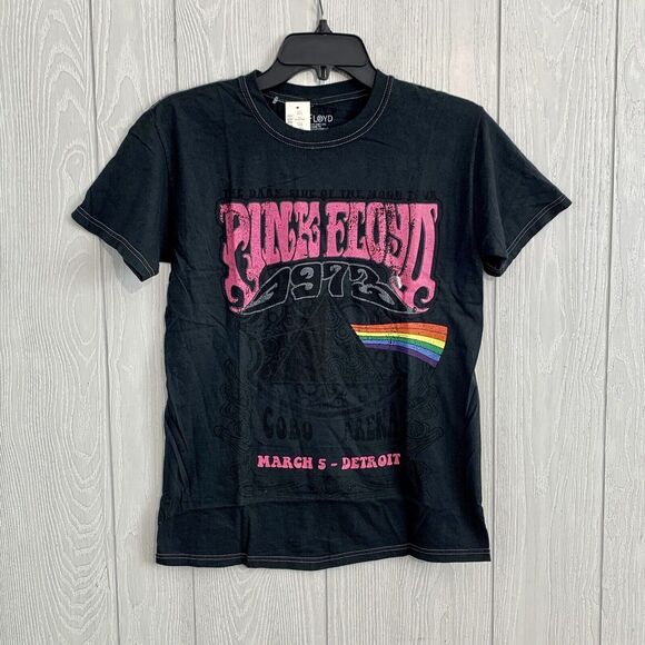 Pink Floyd Black Graphic T-Shirt Size XS NWT - Picture 1 of 4